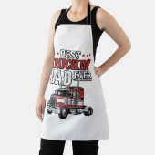 Bestes Trucker-Vater Aller Zeiten Vintage-Truck-Sh Schürze (InSitu)
