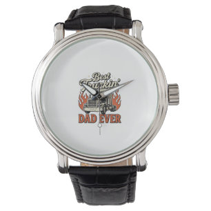 Bestes Truckin Papa Aller Zeiten Vintage Truck Vat Armbanduhr