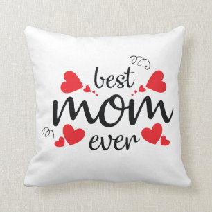 Bestes Typografie Throw-Kissen der Mama-Mutter Kissen