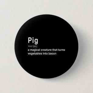 Bestes Unglaublich witzig Spiel und Bacon Definiti Button