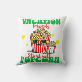 Bestes Urlaubsgeschenk für Popcorn-Liebhaber Kissen