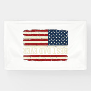 Bestes-Vater-aller-Zeiten-Amerikanische-Flagge-Vin Banner