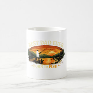 Bestes-Vater-aller-Zeiten-Angelmug für Vatertagsge Kaffeetasse