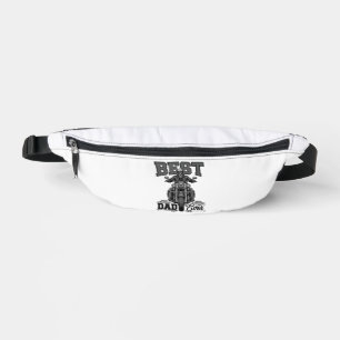 Bestes-Vater-aller-Zeiten-Biker-Vintage-Stickerei- Bauchtasche
