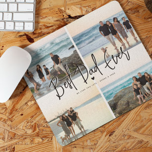 Bestes Vater Aller Zeiten Script 4x Foto Mousepad