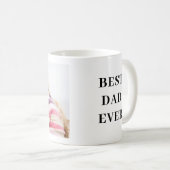 Bestes Vater-Foto Kaffeetasse (VorderseiteRechts)