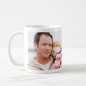 Bestes Vater-Foto Kaffeetasse (Links)