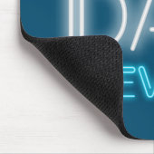 Bestes Vater-Glück je Vatertag | Mauspad (Ecke)