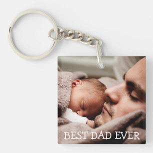 Bestes Vater-überhaupt personalisiertes Schlüsselanhänger