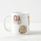 Bestes Vater Vater 4 Familie Foto Kaffeetasse (Links)