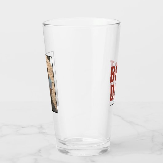 Bestes Vater Vatertag Foto Glas (Rechts)