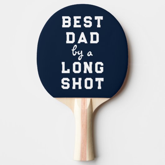 Bestes Vater Vatertag Geschenk Tischtennis Schläger (Vorderseite)
