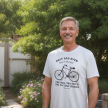 Bestes-Vater-Vintage-Fahrrad-Vatertags-T-Shirt