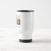 Bestes Vatertagsgeschenk mit Foto Reisebecher (Mittel)