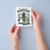 Bestes Vintages Barbershop-Logo Flyer (Gruppe)