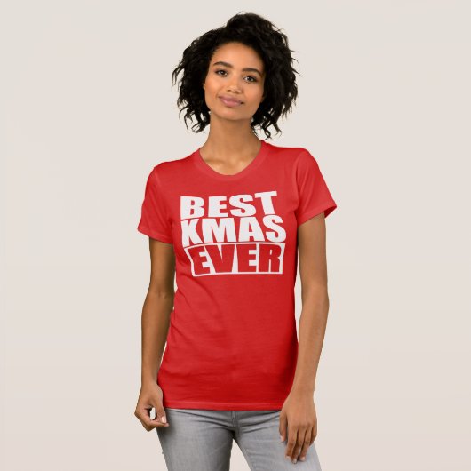 BESTES WEIHNACHTEN ÜBERHAUPT T-Shirt (Vorne ganz)