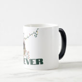 Bestes Weihnachtsgeschenk für Papa personalisiert Verwandlungstasse (VorderseiteRechts)