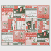 BESTES WeihnachtsPackpapier ÜBERHAUPT!!! Geschenkpapier (Flach)