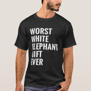 Bestes weißes Elefantengeschenk je lustige Geschen T-Shirt