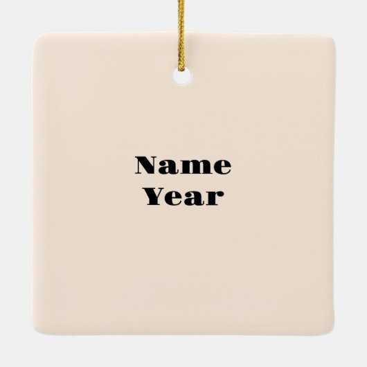 Bestes Wetter Frau Weihnachtsschmuck (Rückseite)