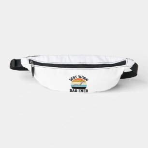Bestes-Wurm-Vater-aller-Zeiten Vintage-Wurm-Shirt- Bauchtasche