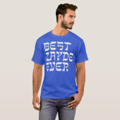 Bestes Zayde je Hebrew Yiddish Grandpa-Geschenk T-Shirt (Vorne ganz)