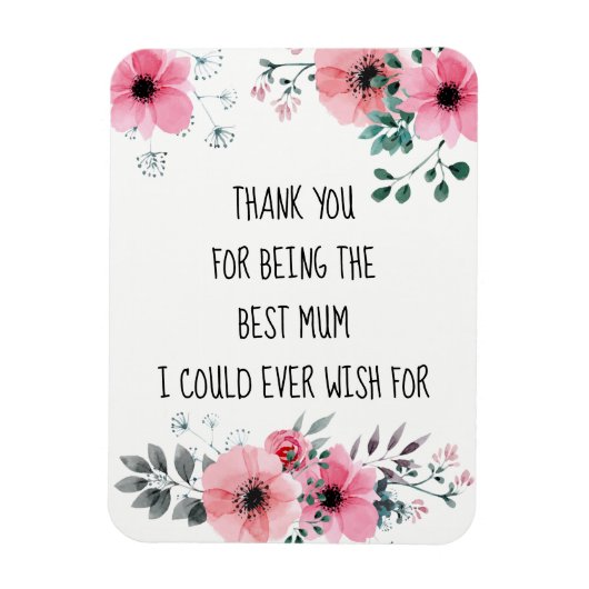 Bestes Zitat: Farbe der Blüte Magnet (Vertikal)