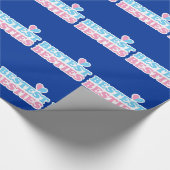 BESTEST BESTIES mit besten Freunden niedlicher Geschenkpapier (Ecke)