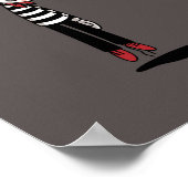 Bestest Mime Ever Poster (Ecke)