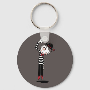 Bestest Mime Ever Schlüsselanhänger