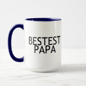 Bestest Papa Tasse (Links)