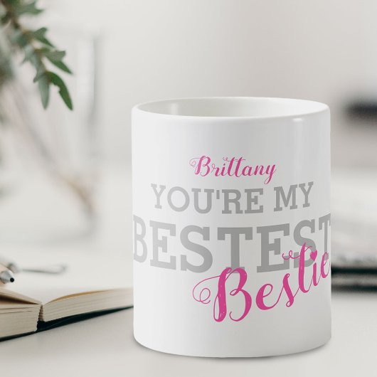 Besteste Bestie| Niedliche Bestie-BESTE FREUNDIN Kaffeetasse