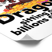 Besteuere die Drachen Poster (Ecke)