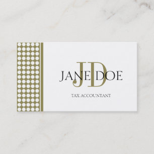 Besteuern Sie Accountant/CPA Visitenkarte