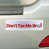 Besteuern Sie mich nicht Bro! Autoaufkleber (Auf Auto)
