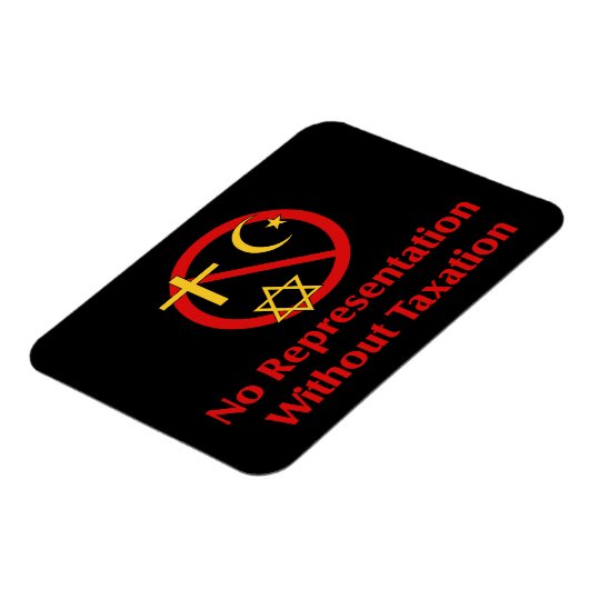 Besteuerung der Kirchen Magnet (Linke Seite)
