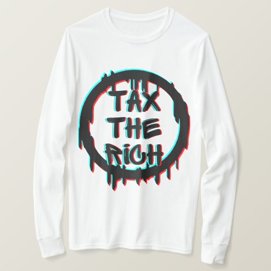 Besteuerung des reichen ursprünglichen T - Shirt (Design vorne)