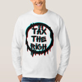 Besteuerung des reichen ursprünglichen T - Shirt (Vorderseite)