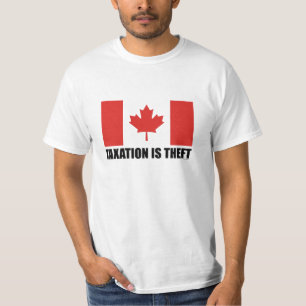 BESTEUERUNG IST DIEBSTAHL - KANADA T-Shirt