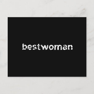 Bestfrau Postkarte