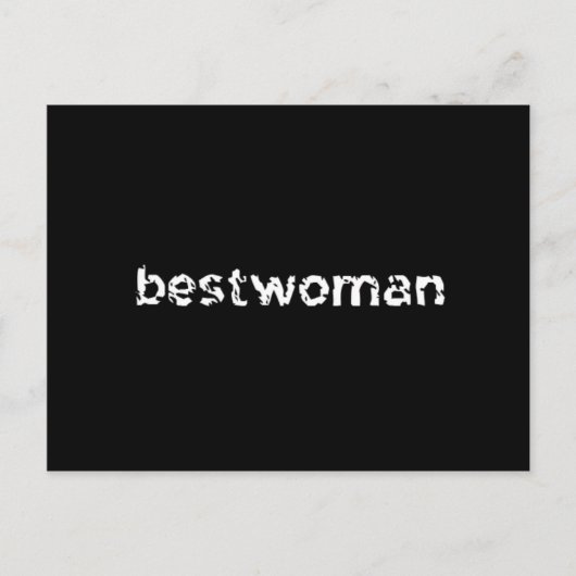 Bestfrau Postkarte (Vorderseite)