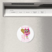 Bestfriend Gift for Girls, Magical Unicorn Pink Magnet (In Situ (Geschirrspüler))