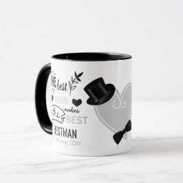 Bestfriend macht Bestman Wedding Überraschung Vors Tasse