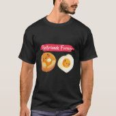 Bestfriends Forever Pancakes And Eggs Breakfast Pa T-Shirt (Vorderseite)