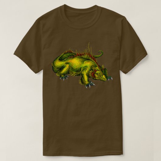 Bestiar 7 Die Kat Lizard T-Shirt (Design vorne)
