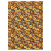 bestickt aussehen Grosser Erntedank Tablett Tischdecke (Vorderseite)