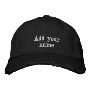  BESTICKTE BASEBALLKAPPE
