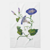 bestickte Blue Morning Glühbirnen Küchentuch (Vertikal)