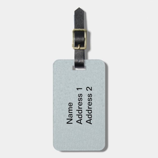 bestickte Blume Schmetterlinge Gepäckanhänger (Vorderseite vertikal)