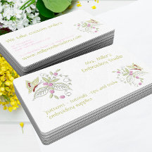 bestickte Blume Stickereimuster